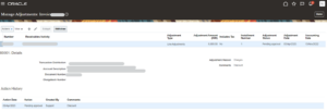 Creation of Manual Transaction and Billing adjustments