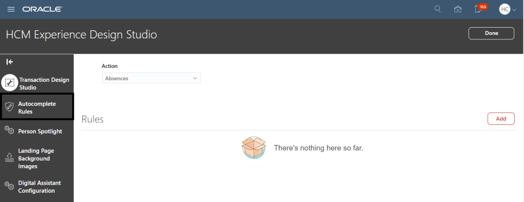 Autocomplete Rules – A New tool in HCM Experience Design Studio