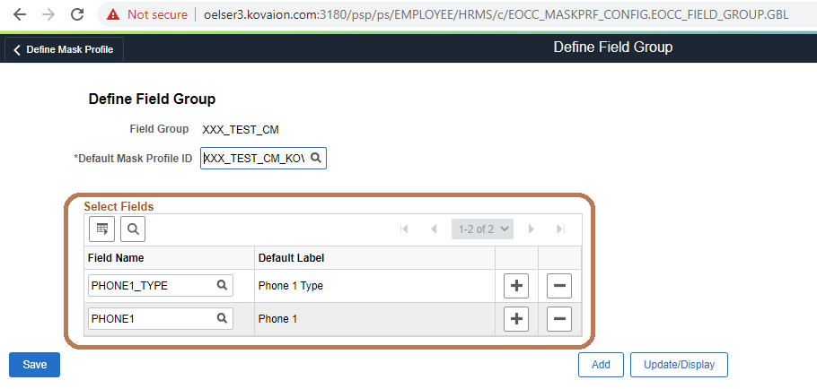Avoid Customization – Mask Sensitive Data just by Configuration
 - Date masking (Entire or Partial)