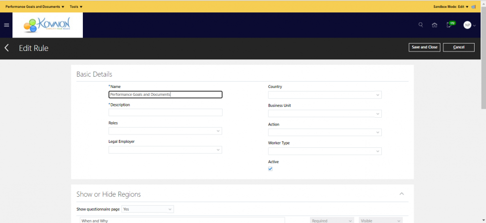Handling Talent Evaluation in Global transfer with Oracle HCM Cloud
- Fill the required fields as per the requirements.