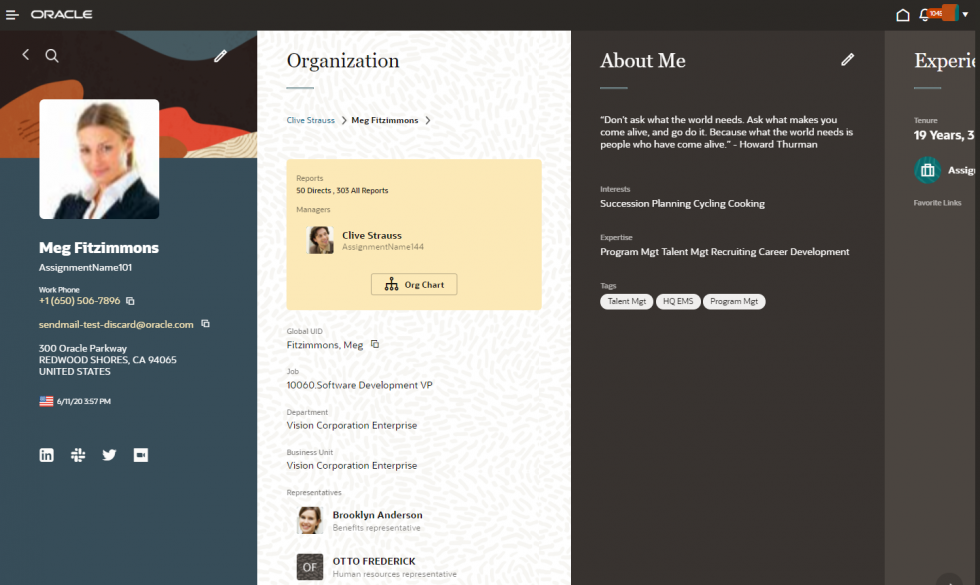 Connections – A New User Experience for Directory
