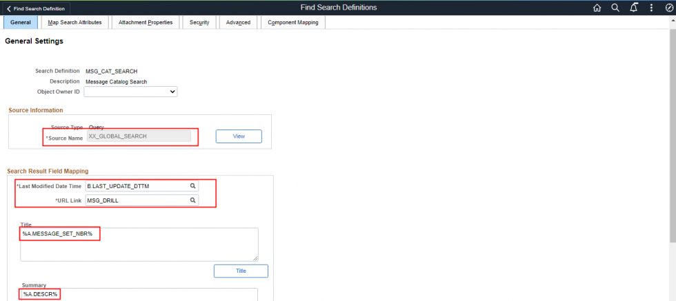 PeopleSoft Global Search – Step Wise Configuration
- Search Definitions