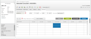 Checking Availability - Accelerate your interview process with Evaluation Management & Microsoft Office 365
