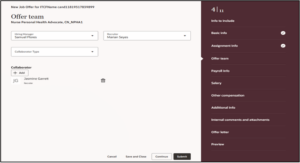 Oracle Redwood Experience: How to Create Job Offers in Oracle Recruiting Cloud 