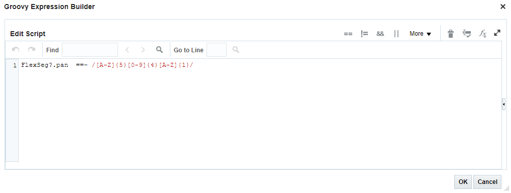 Oracle HCM – Validate User inputs on-the-go using Groovy Expressions - Enter the validation expression