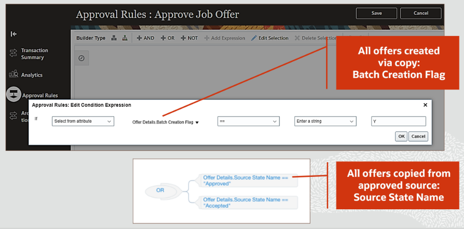 Creating Job Requisition in Few Clicks-Oracle 22A update
 - Name of Batch Offer Process name.