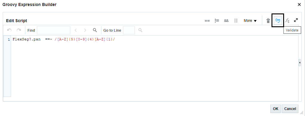 Oracle HCM – Validate User inputs on-the-go using Groovy Expressions - Validate your expression as shown below to avoid mistakes. -