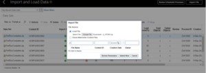 Generation of Letter from Document of Records When using HDL - HCM Data Loader File Import and Load work area