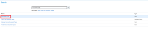 Fig.1: Search for Document Types