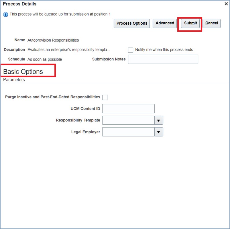 Auto provision Area of Responsibilities (AOR) in HCM Cloud - Basic Mode
