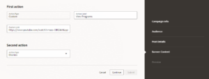 Delivering Timely Updates and Opportunities with HCM Communicate - Fig 8: Add Post First Action Section