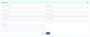 Requisition-Page