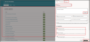 Fig 5: Journey Task Creation page