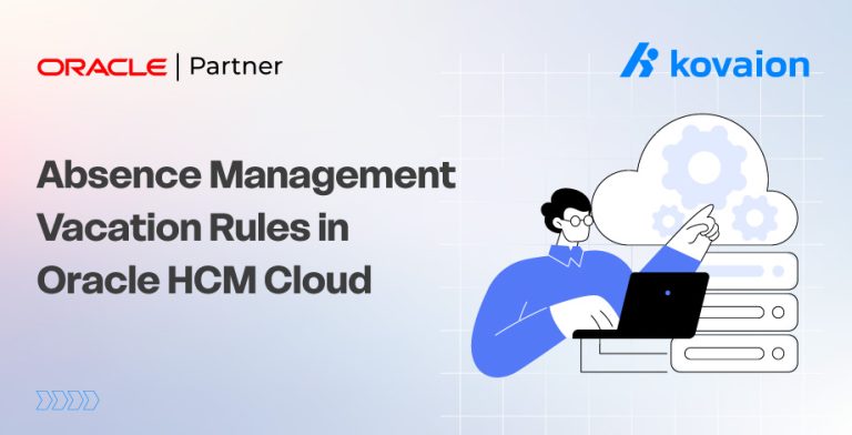 Absence Management Vacation Rules in Oracle HCM Cloud