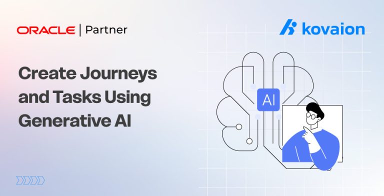 Create Journeys and Tasks Using Generative AI