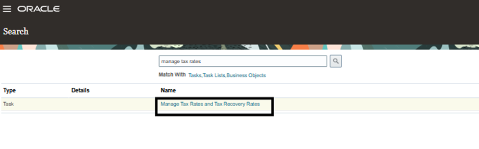 Applying Old TDS Prepayments to New TDS Invoices in Oracle ERP Financials. -Manage Tax Rate