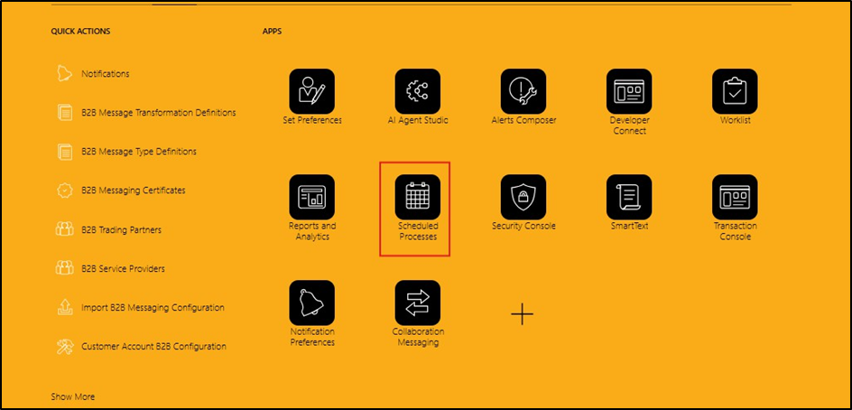 AI Powered Policy Advisor - Click on Schedule Process