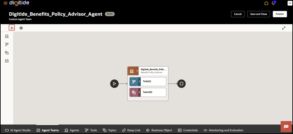 AI Powered Policy Advisor - AI agent will be created successfully