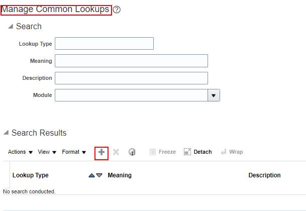  Time And Labor And Absence Management Integration in Oracle HCM cloud - Creating a lookup value