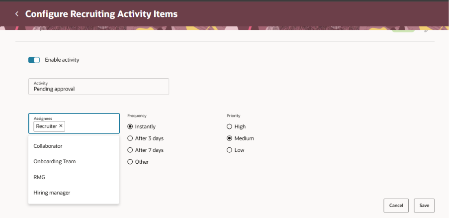 Keeping Hiring Teams Aligned with the Recruiting Activity Center - Assign Activities to Hiring Team Members