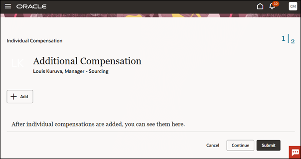 Streamline Compensation Tasks with New Save Feature in Redwood - Individual Compensation page