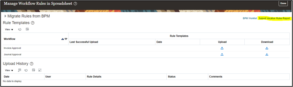 Absence Management Vacation Rules in Oracle HCM Cloud - Search for the required user for Reassigning and delegating