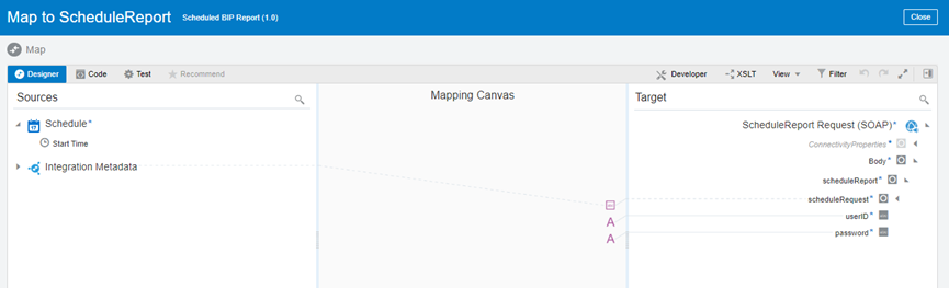 Schedule BIP Report And Place Data Onto Content Server from OIC- Schedule report manager