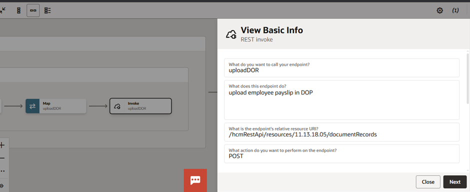 Oracle HCM – DOR Using Rest API (OIC) - Using Rest Api we can load the file