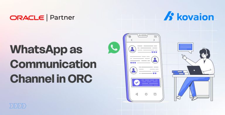 WhatsApp as a Communication Channel in ORC
