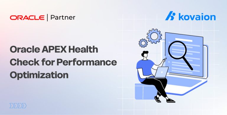 Oracle APEX Health Check for Performance Optimization