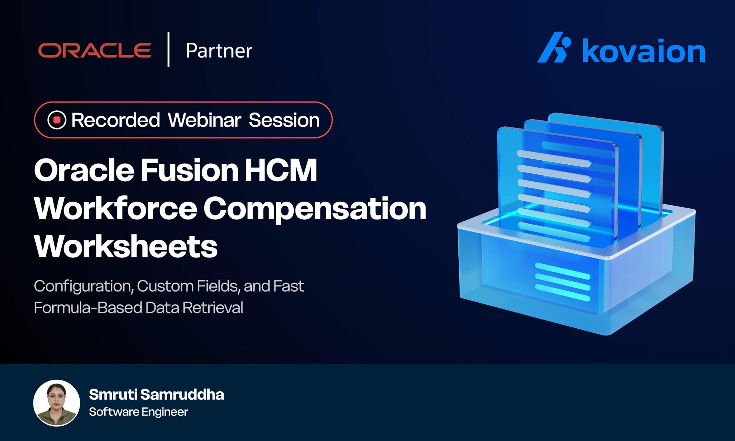 Oracle Fusion HCM Workshop Compensation Worksheets- Recorded Session