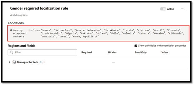 Enhancing Oracle Cloud HCM with Defaulting and Validation Rules Using Visual Builder Studio - Set Conditions