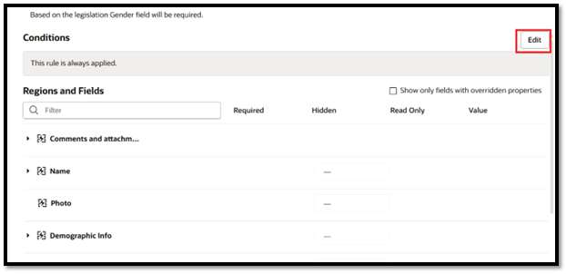 Enhancing Oracle Cloud HCM with Defaulting and Validation Rules Using Visual Builder Studio - Set Conditions