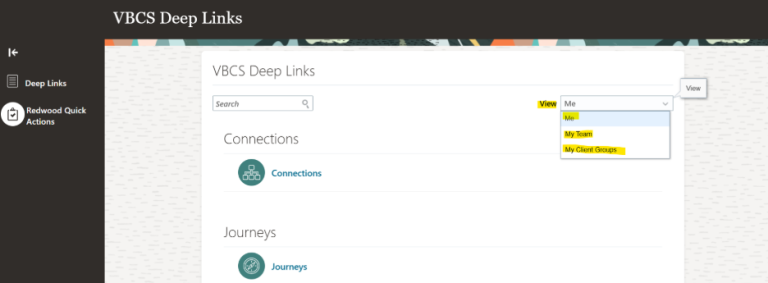 Redwood Quick Actions in Oracle Cloud HCM