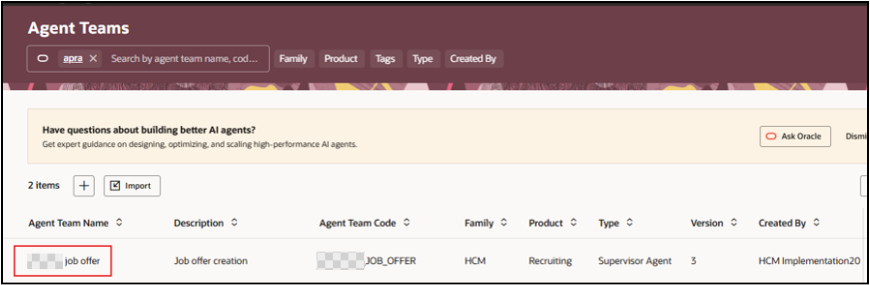 Redwood Experience: AI-Powered Job Offer Creation - Agent Created