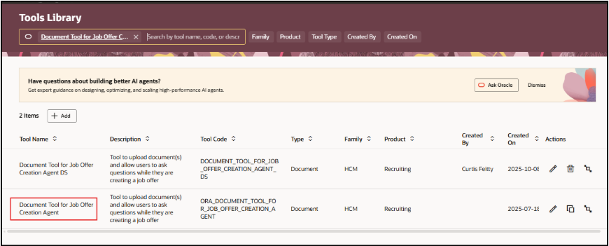 Redwood Experience: AI-Powered Job Offer Creation - Document Tool