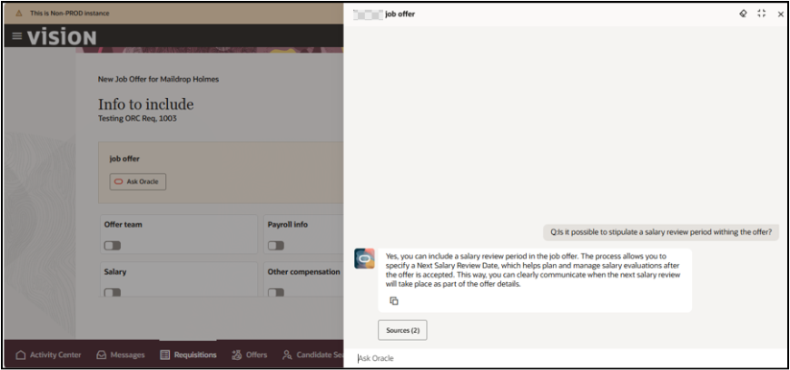 Redwood Experience: AI-Powered Job Offer Creation - Agent Response