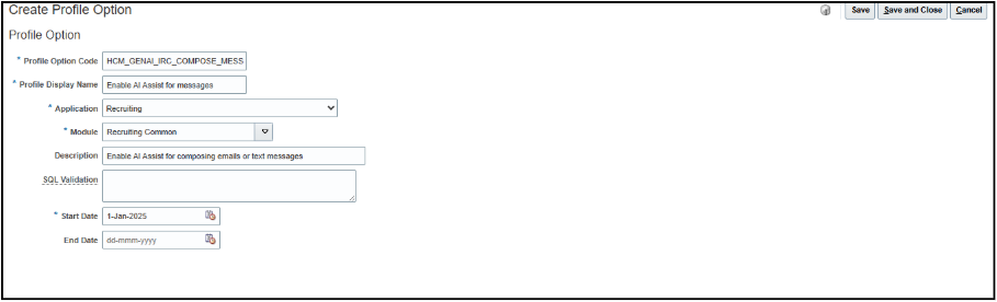Transform Your Candidate Communications with AI-Powered Drafting - Create the Profile Option