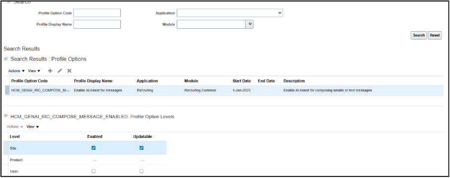 Transform Your Candidate Communications with AI-Powered Drafting - Enable at site Level