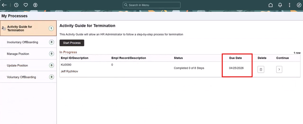 Activity Guide Composer Enhancements Delivered in PeopleSoft HCM PUM 55