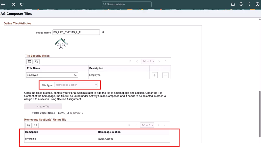 Activity Guide Composer Enhancements Delivered in PeopleSoft HCM PUM 55