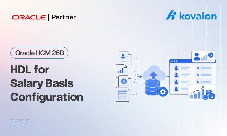 Oracle 26B - HCM Data Loader (HDL) Enhancement for Salary Basis
