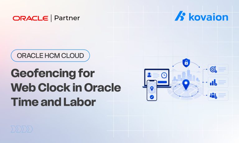 Oracle Fusion HCM Geofencing
