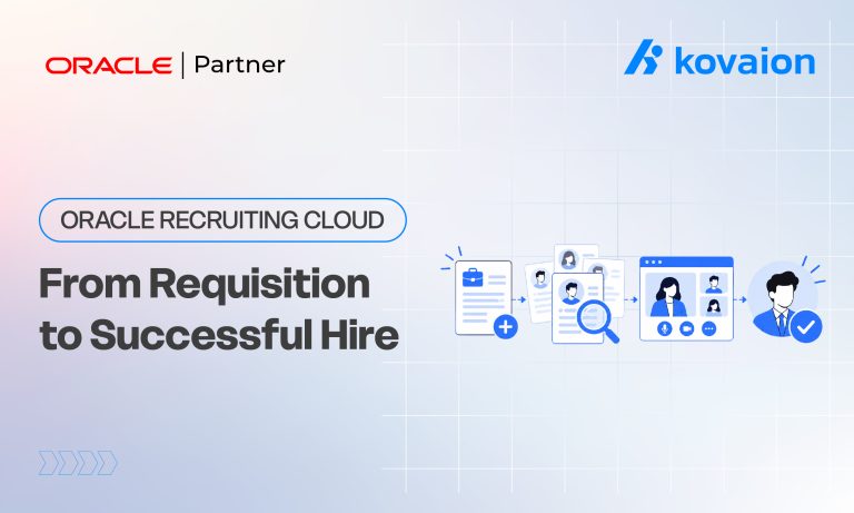 Oracle Fusion Recruiting Cloud - End-to-End Process from Job Requisition to New Hire