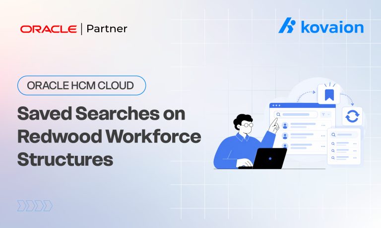 Save Your Searches on Redwood Workforce Structures Search Pages - Oracle HCM Cloud