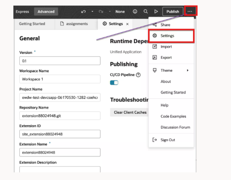 Upgrading Visual Builder Studio (VBS) Workspace After a Quarterly Fusion Release - 2