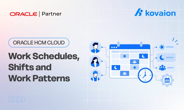 Work Schedules, Shifts, and Work Patterns in Oracle HCM