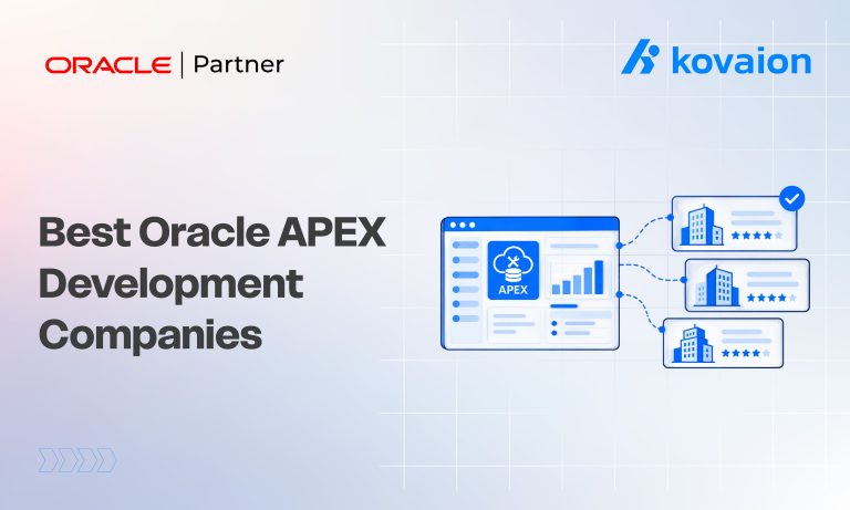Best Oracle APEX Development Companies