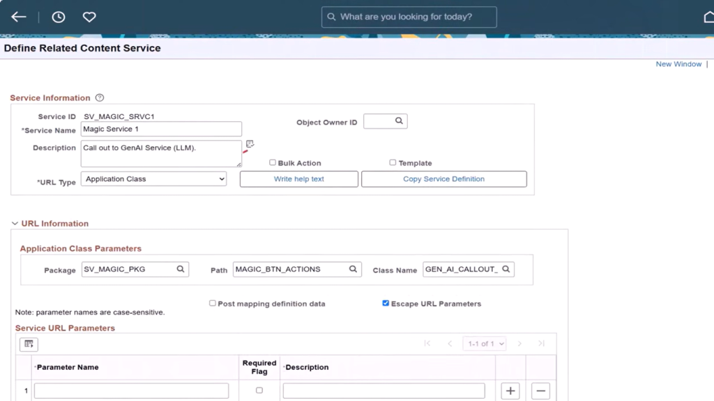 Enabling AI Integration in PeopleTools 8.63