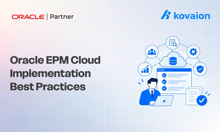 Oracle EPM Cloud Implementation Best Practices for a Successful Finance Transformation